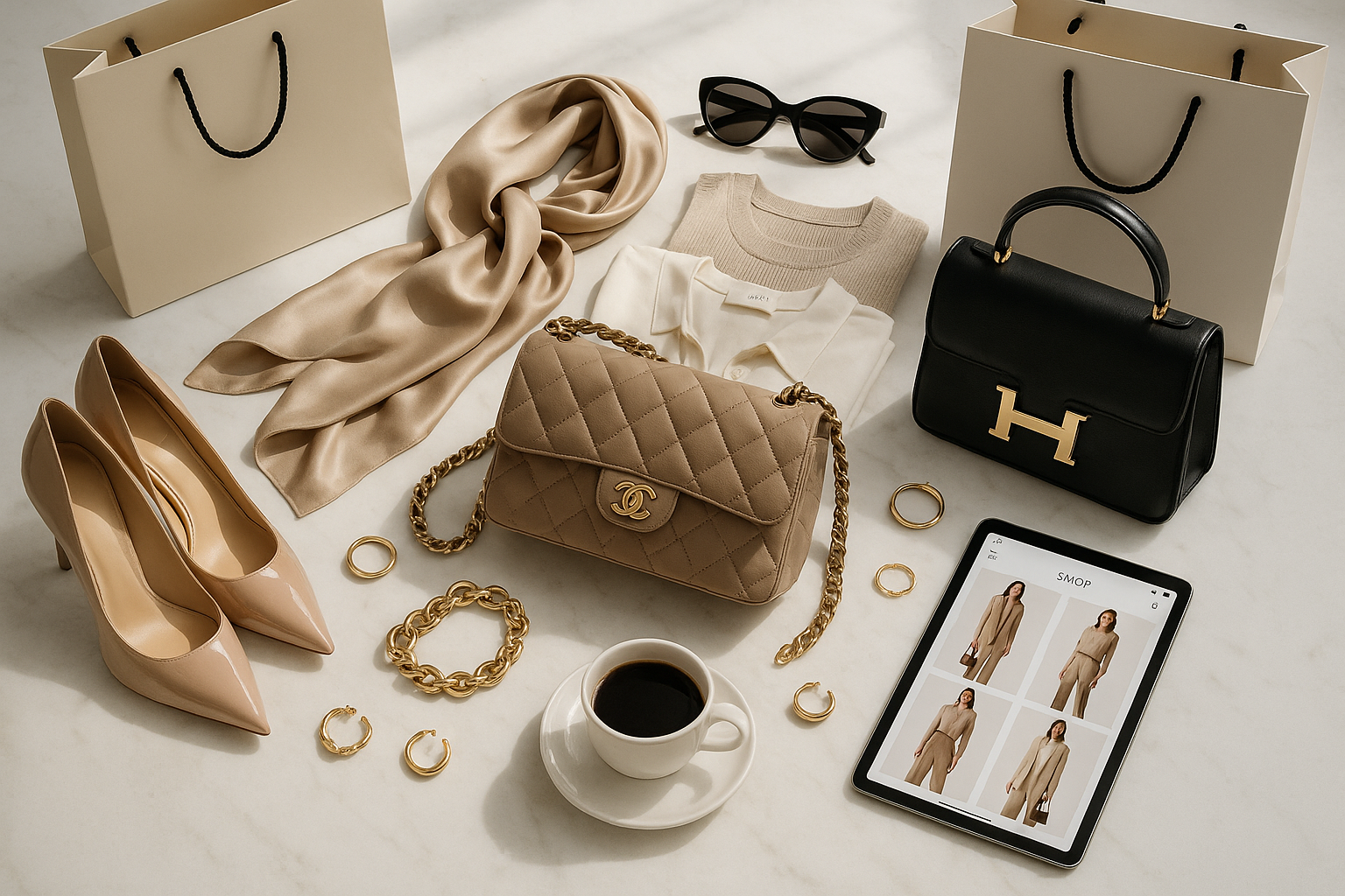 personal shopping without an human image